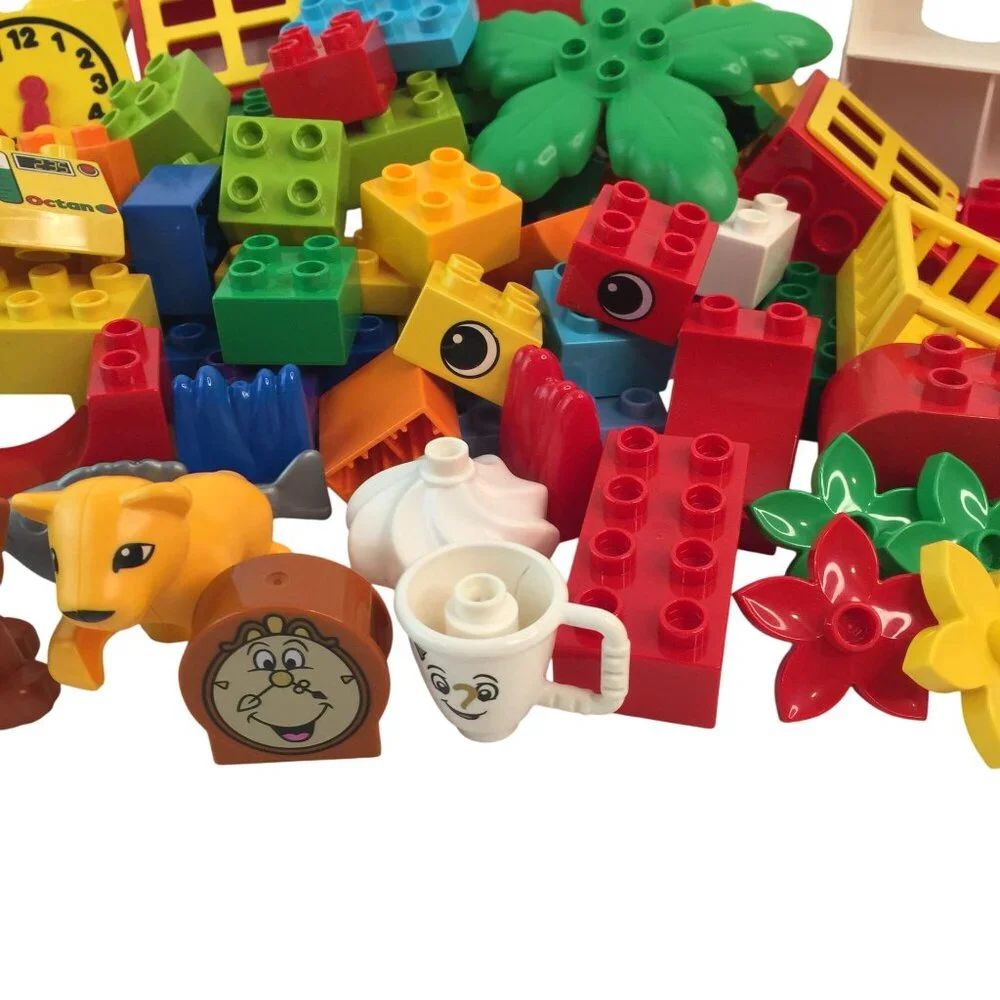 Lego Duplo Assorted Mixed Lot 94 Pieces Figures Disney Animal Flower Blocks - Picture 3 of 8